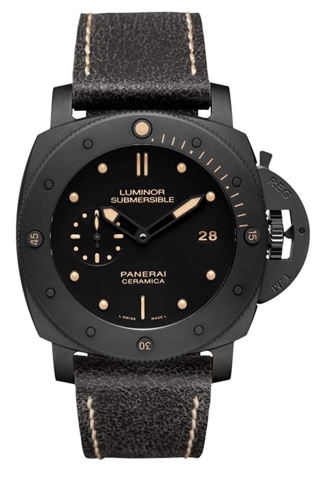 luminor panerai flyback ceramica|panerai watches luminor submersible.